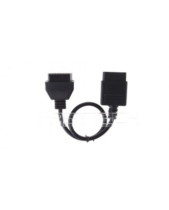 14-Pin Male to 16-Pin Female OBD II Diagnostic Adapter Cable for Nissan