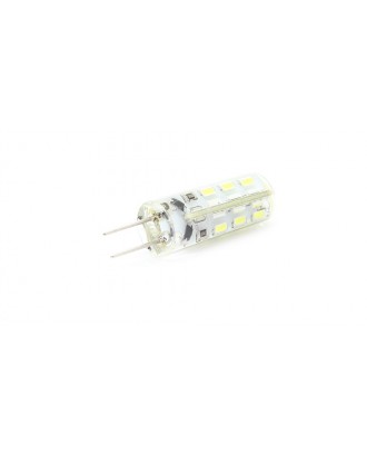 G4 1.5W 24*3014 SMD 120-Lumen 5500-6500K Neutral White LED Light Bulb (2-Pack)
