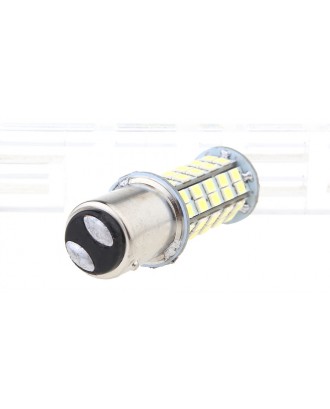 T25 1157 4.5W 3528 68-SMD LED 5500-6500K 204LM Normal White Light Bulb for Car