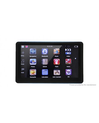 7'' TFT LCD Touch Screen HD Car Auto Bluetooth V3.0 GPS Navigator (8GB)