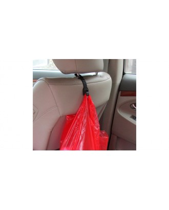 Multifunctional Car Backseat Plastic Hanging Hook (Pair)